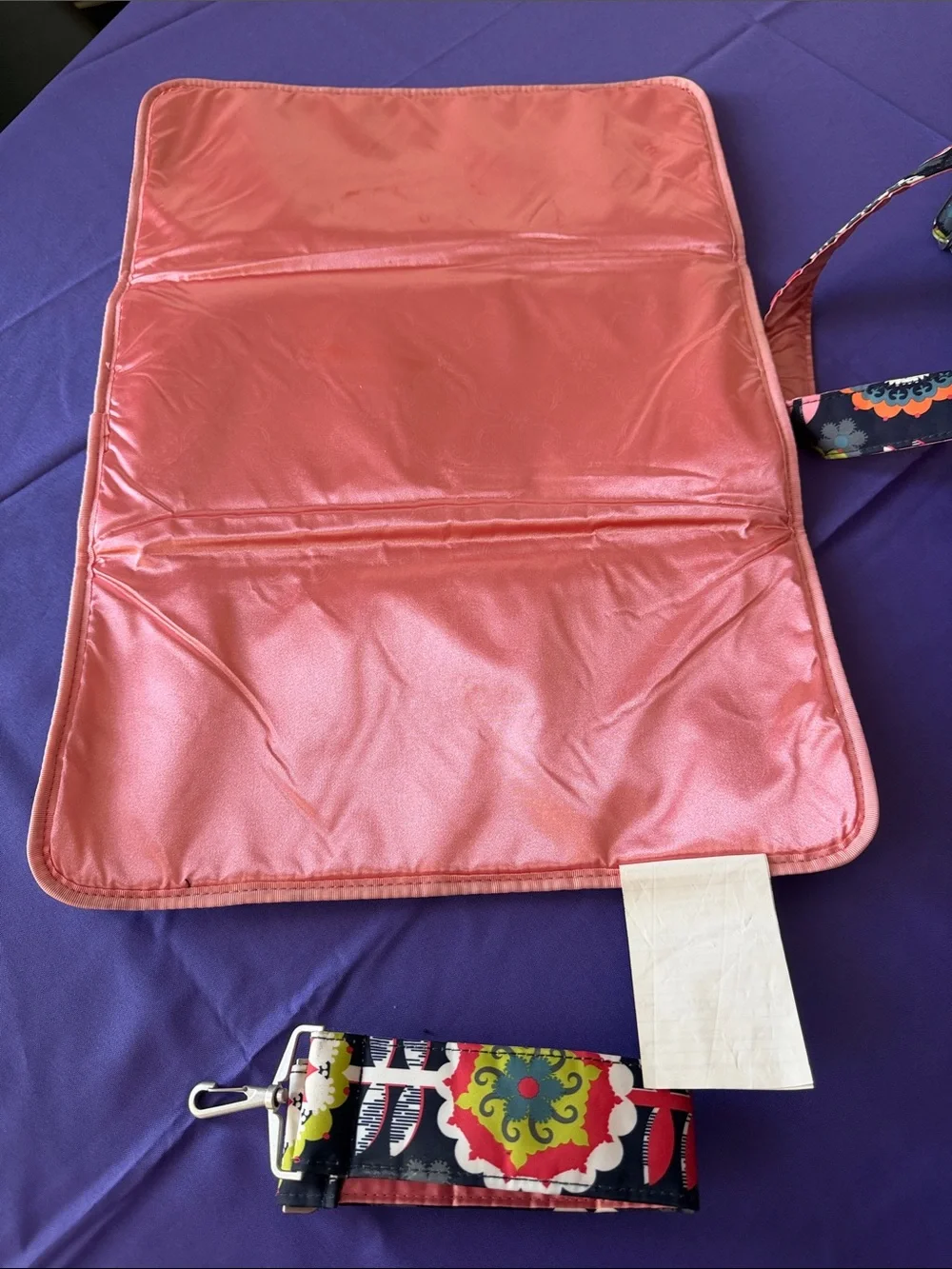 Ju Ju Be Legacy Collection Be Prepared Diaper Bag. Dancing Dahlias
